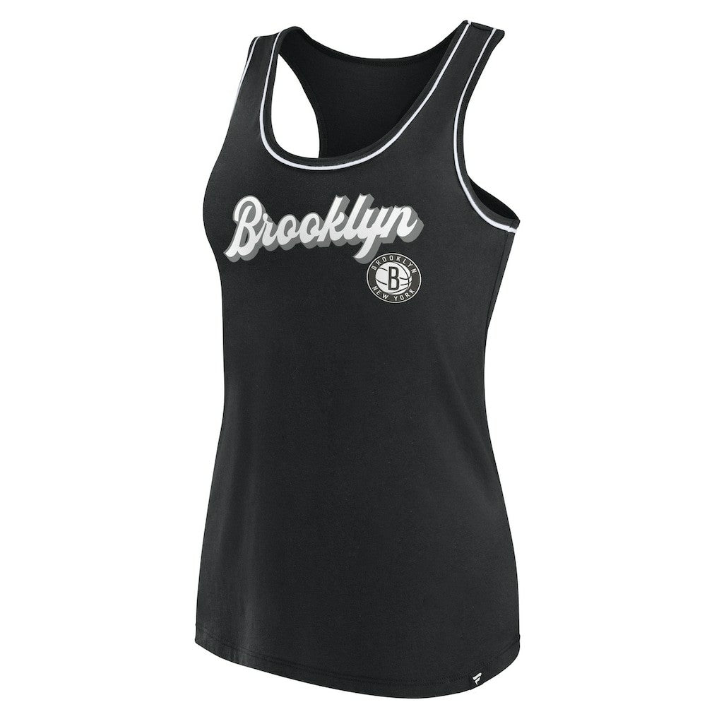 Brooklyn Nets Women's Wordmark Logo Racerback Tank Top Online