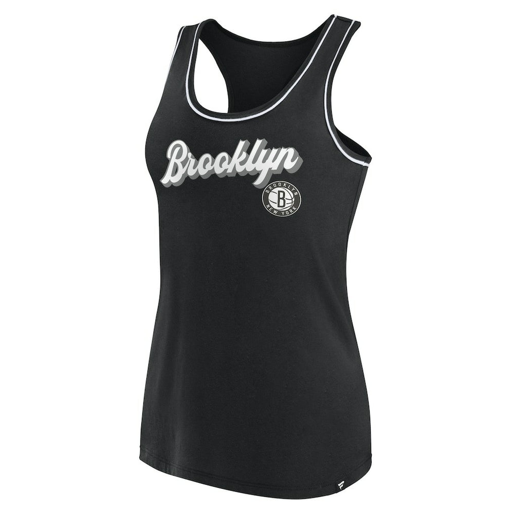 Brooklyn Nets Women's Wordmark Logo Racerback Tank Top Online