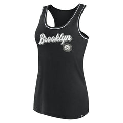 Brooklyn Nets Women's Wordmark Logo Racerback Tank Top Online