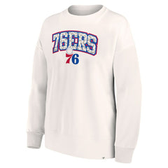 Philadelphia 76ers Women's Tonal Leopard Pullover Sweatshirt Outlet