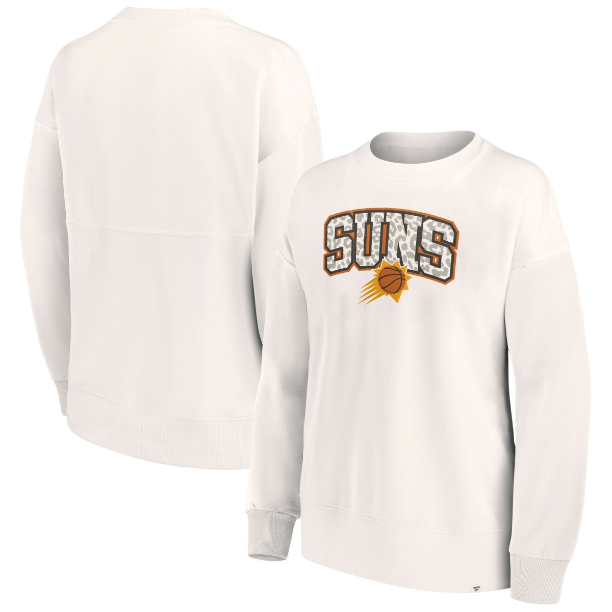 Phoenix Suns Women's Tonal Leopard Pullover Sweatshirt Discount