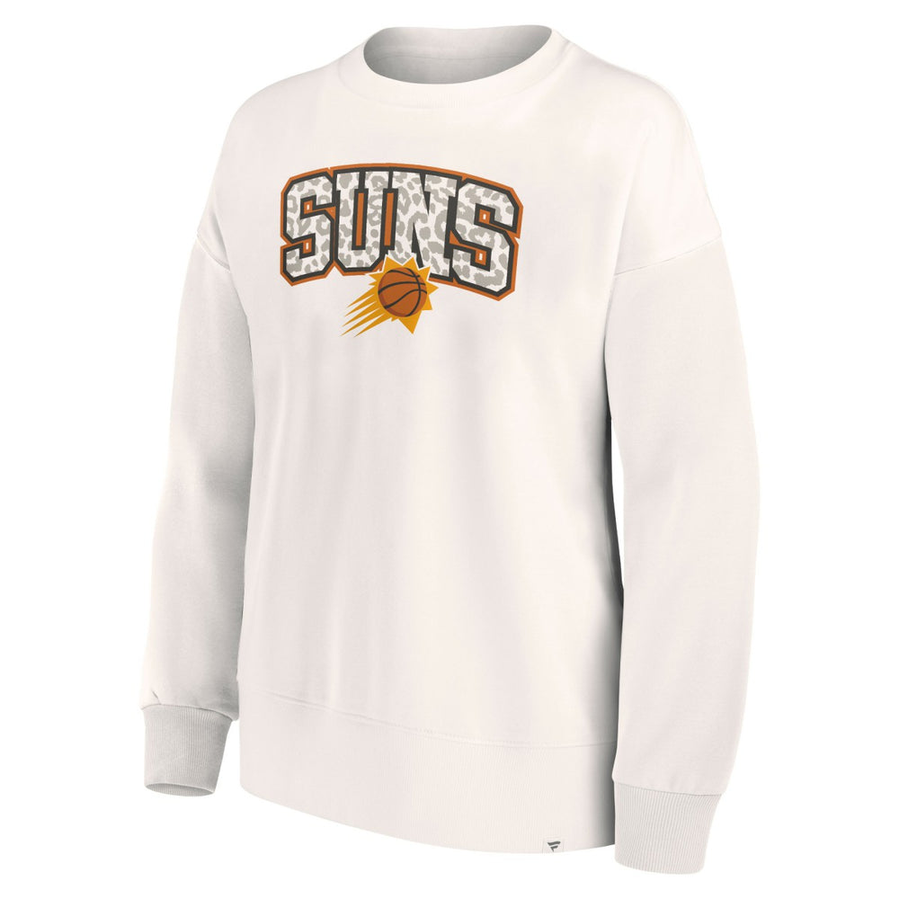 Phoenix Suns Women's Tonal Leopard Pullover Sweatshirt Discount