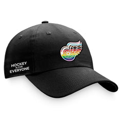 Detroit Red Wings Fanatics Team Logo Pride Adjustable Hat On Sale