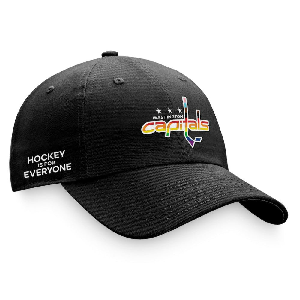 Washington Capitals Fanatics Team Logo Pride Adjustable Hat Online