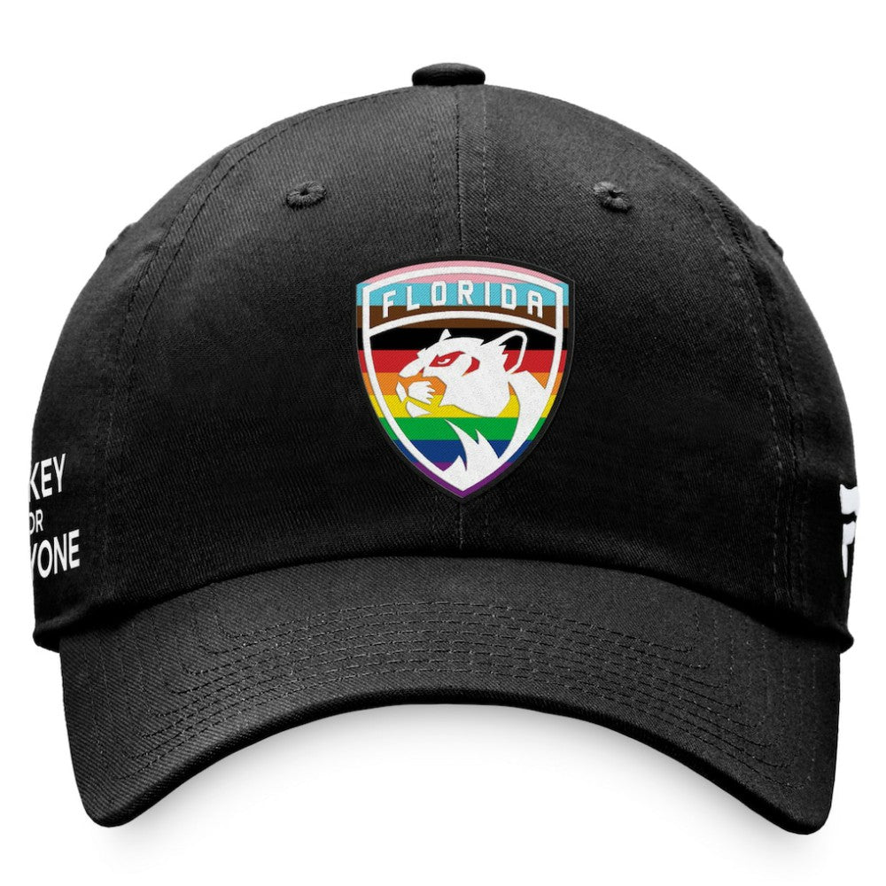 Florida Panthers Fanatics Team Logo Pride Adjustable Hat Discount