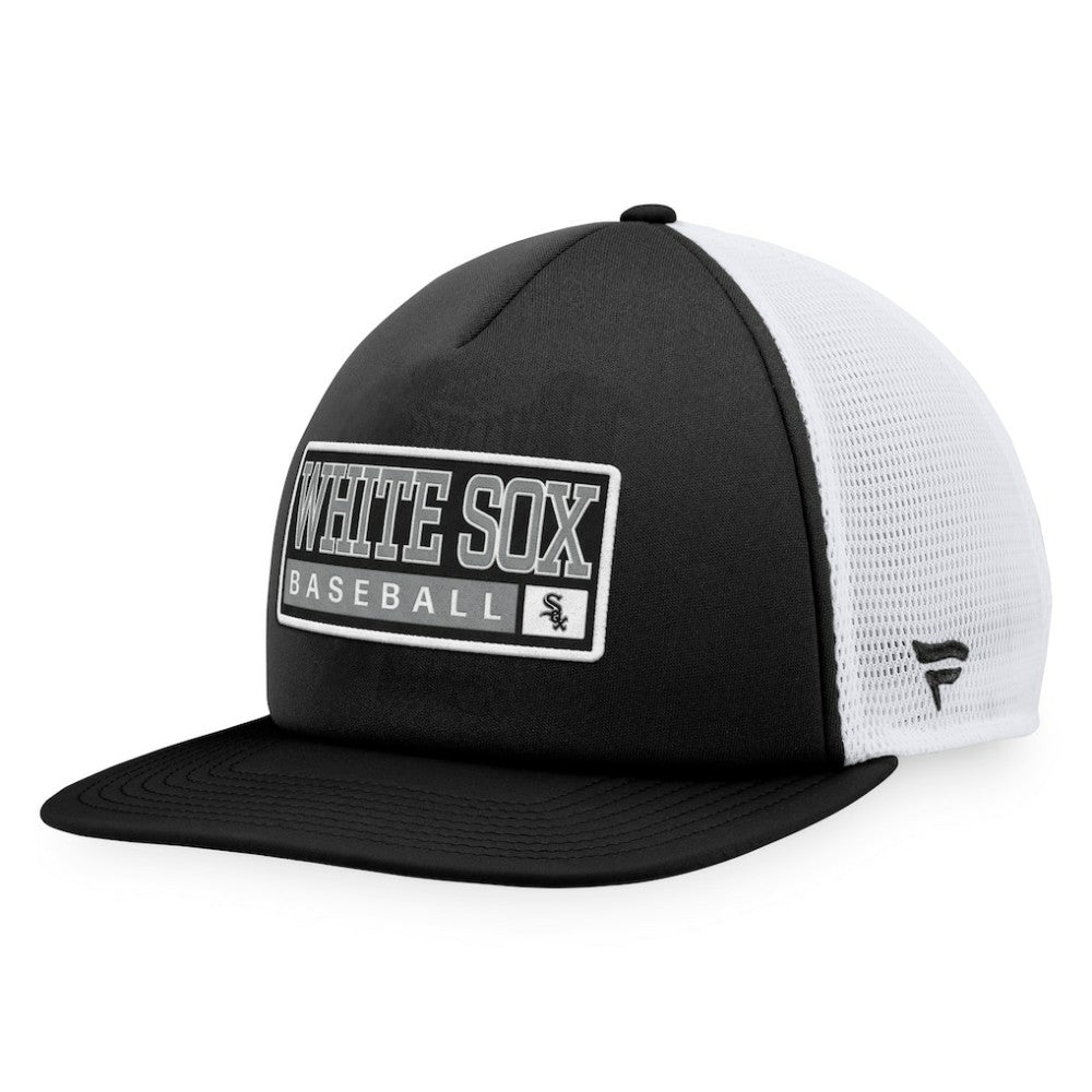Chicago White Sox Majestic Foam Trucker Snapback Hat | MLB Discount