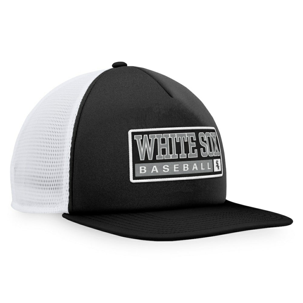 Chicago White Sox Majestic Foam Trucker Snapback Hat | MLB Discount