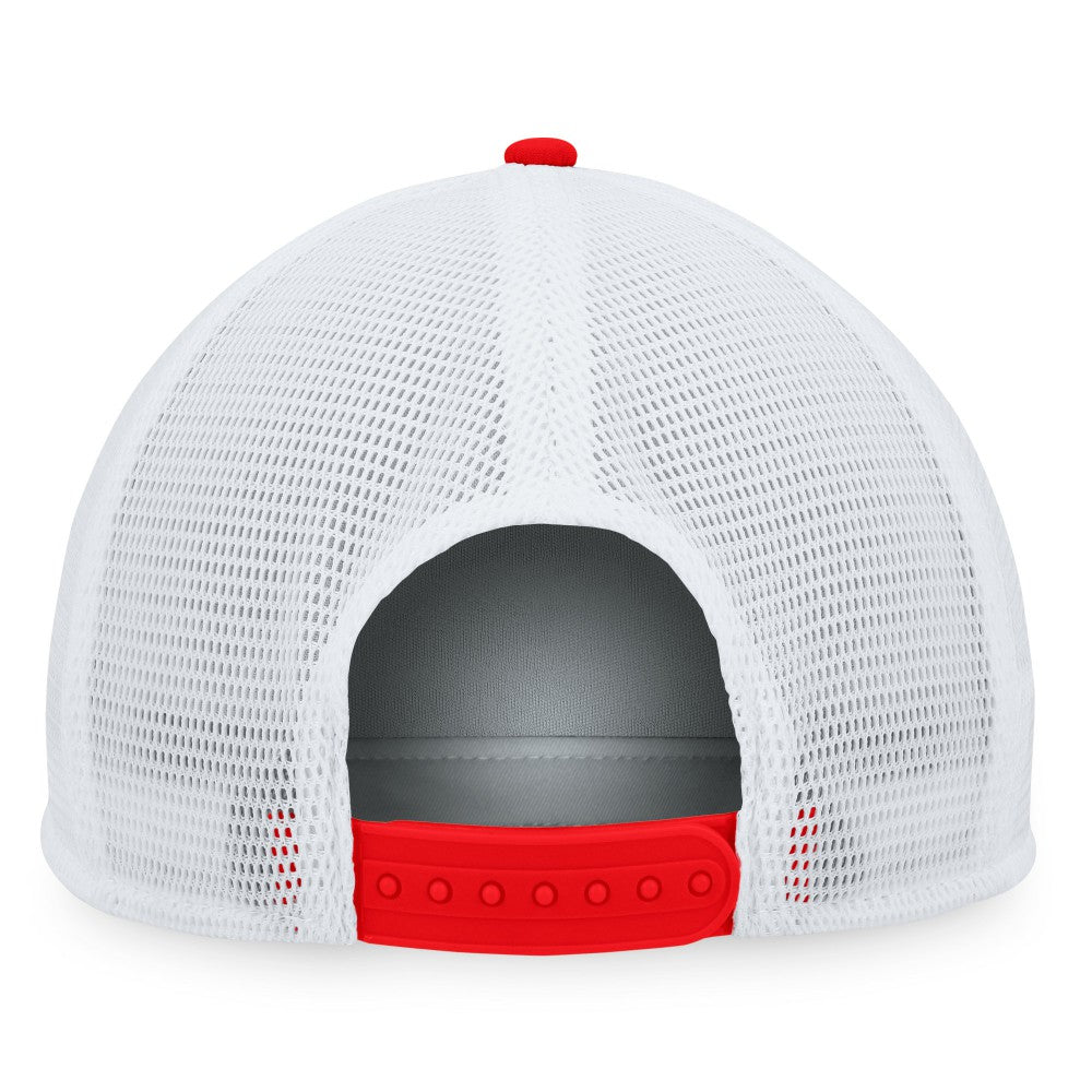 Los Angeles Angels Majestic Foam Trucker Snapback Hat | MLB Outlet