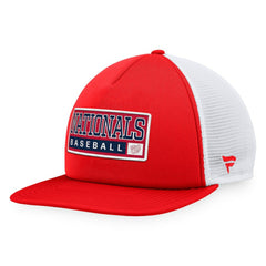 Washington Nationals Majestic Foam Trucker Snapback Hat | MLB New