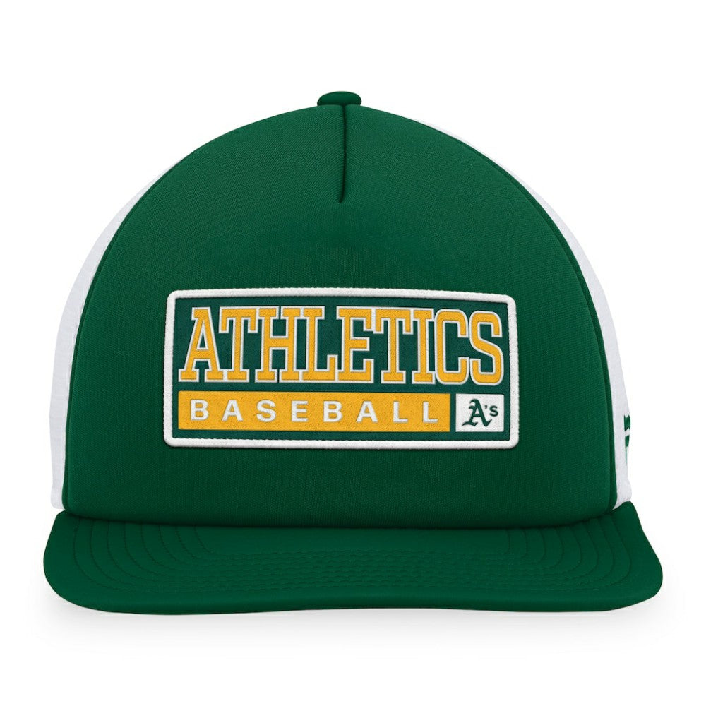 Athletics Majestic Foam Trucker Snapback Hat | MLB Sale