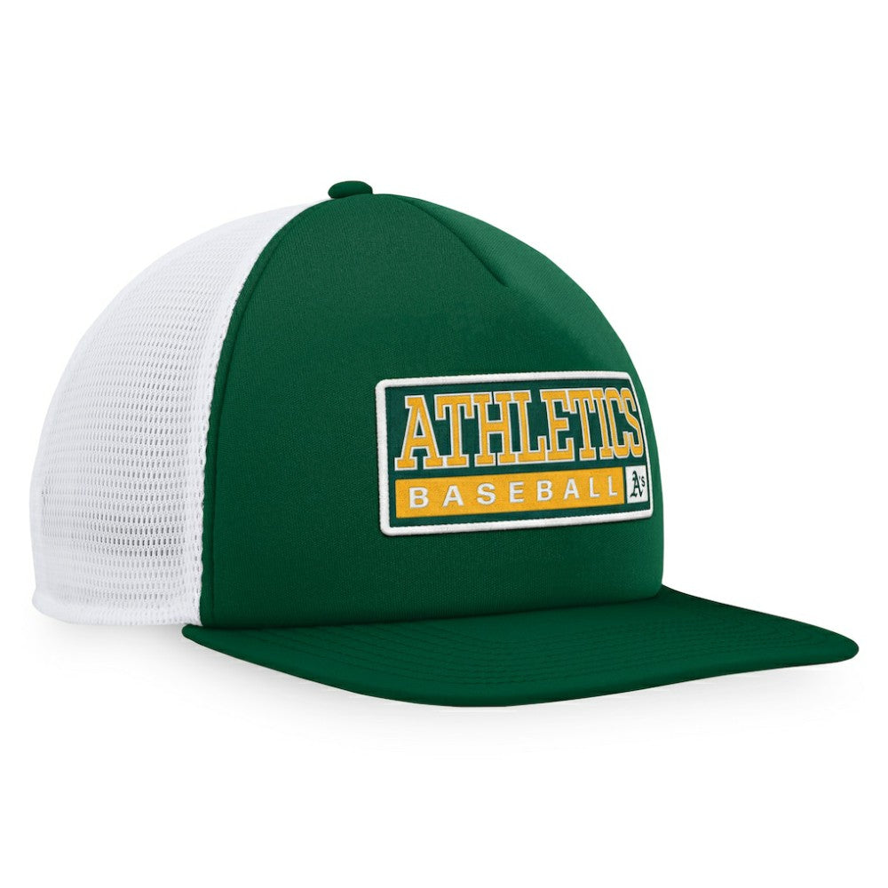 Athletics Majestic Foam Trucker Snapback Hat | MLB Sale