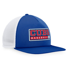 Chicago Cubs Majestic Foam Trucker Snapback Hat | MLB Shop
