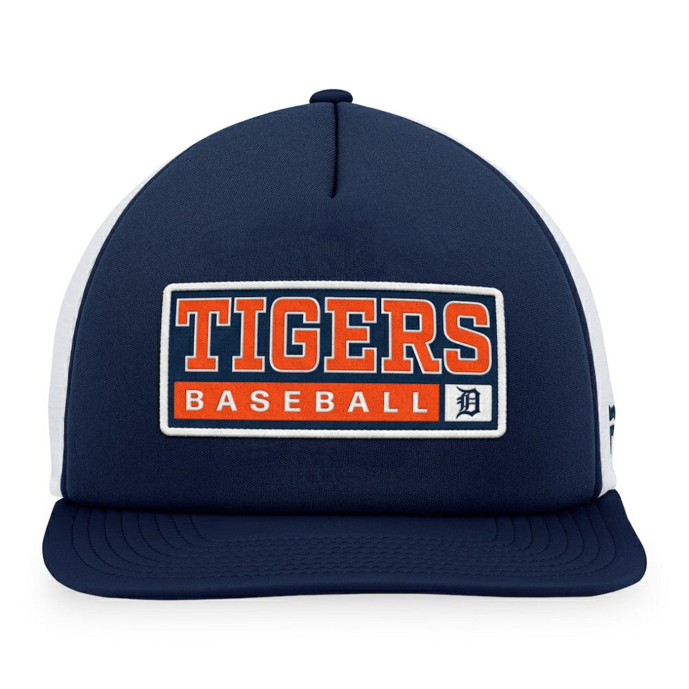 Detroit Tigers Majestic Foam Trucker Snapback Hat | MLB New