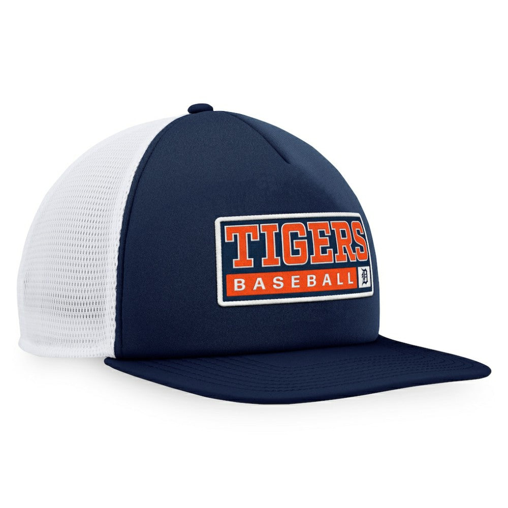 Detroit Tigers Majestic Foam Trucker Snapback Hat | MLB New