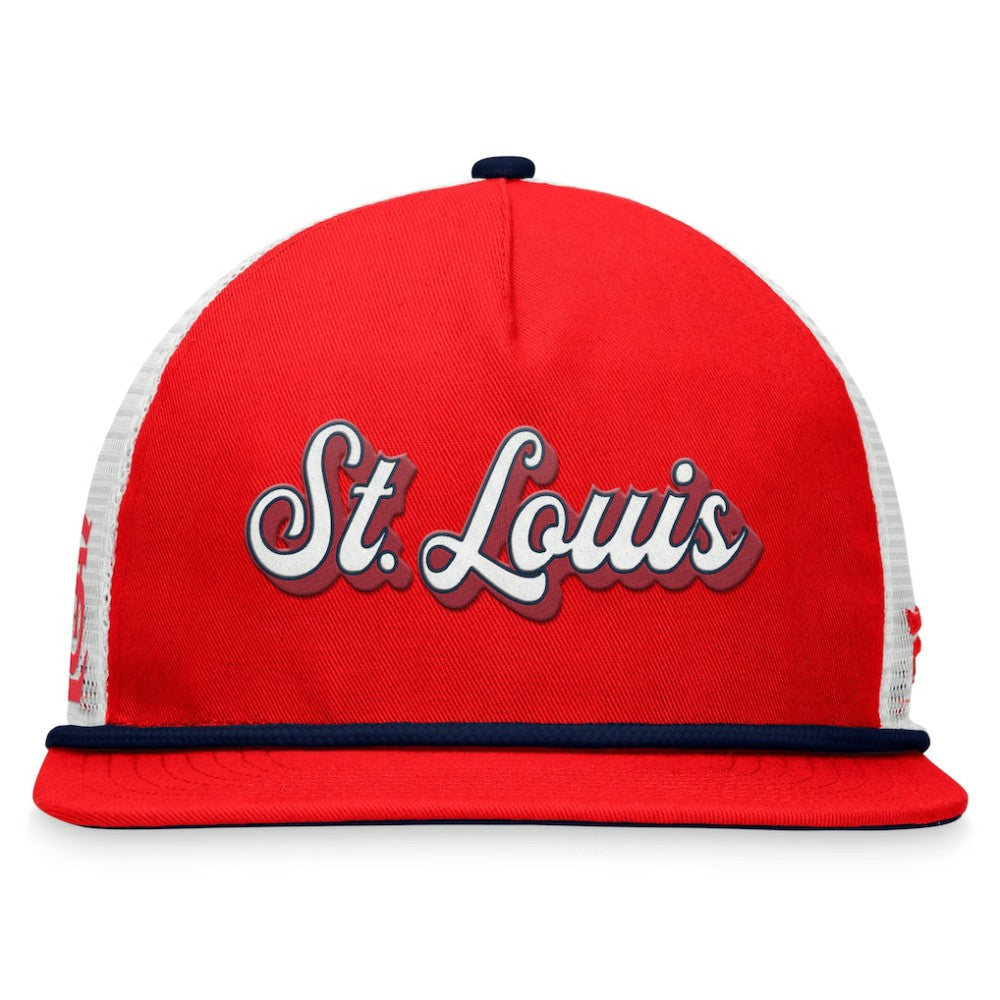 St. Louis Cardinals Fanatics Heritage Golfer Snapback Hat | MLB Online