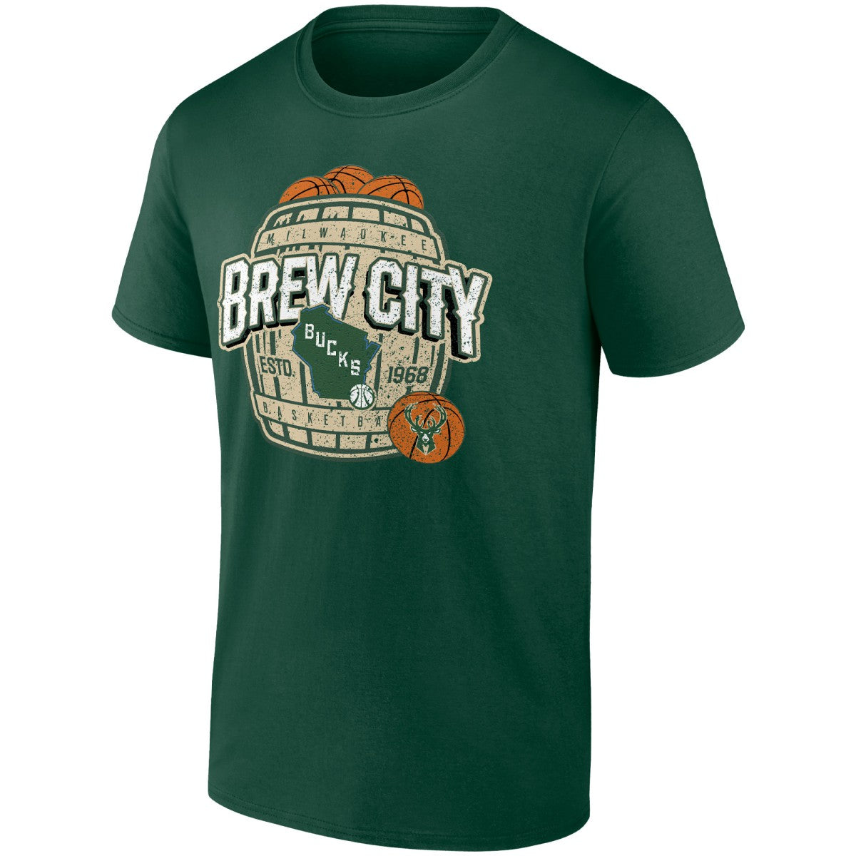 Milwaukee Bucks Brew City Hometown Collection T-Shirt Online