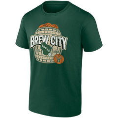 Milwaukee Bucks Brew City Hometown Collection T-Shirt Online