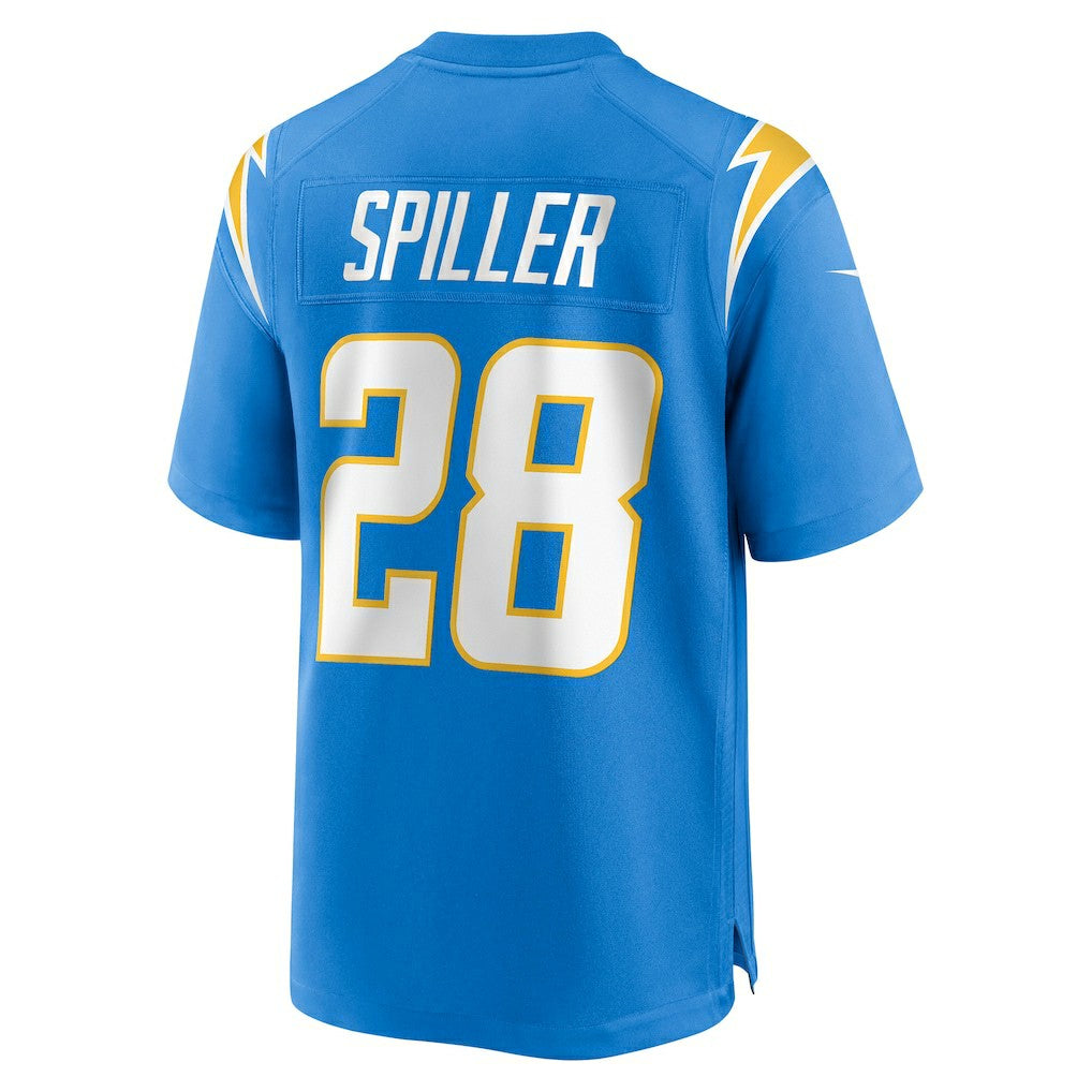 Los Angeles Chargers Nike Isaiah Spiller  Game Jersey