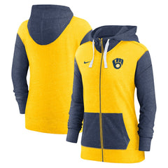 Milwaukee Brewers Nike Women's Full-Zip Hoodie | MLB Online