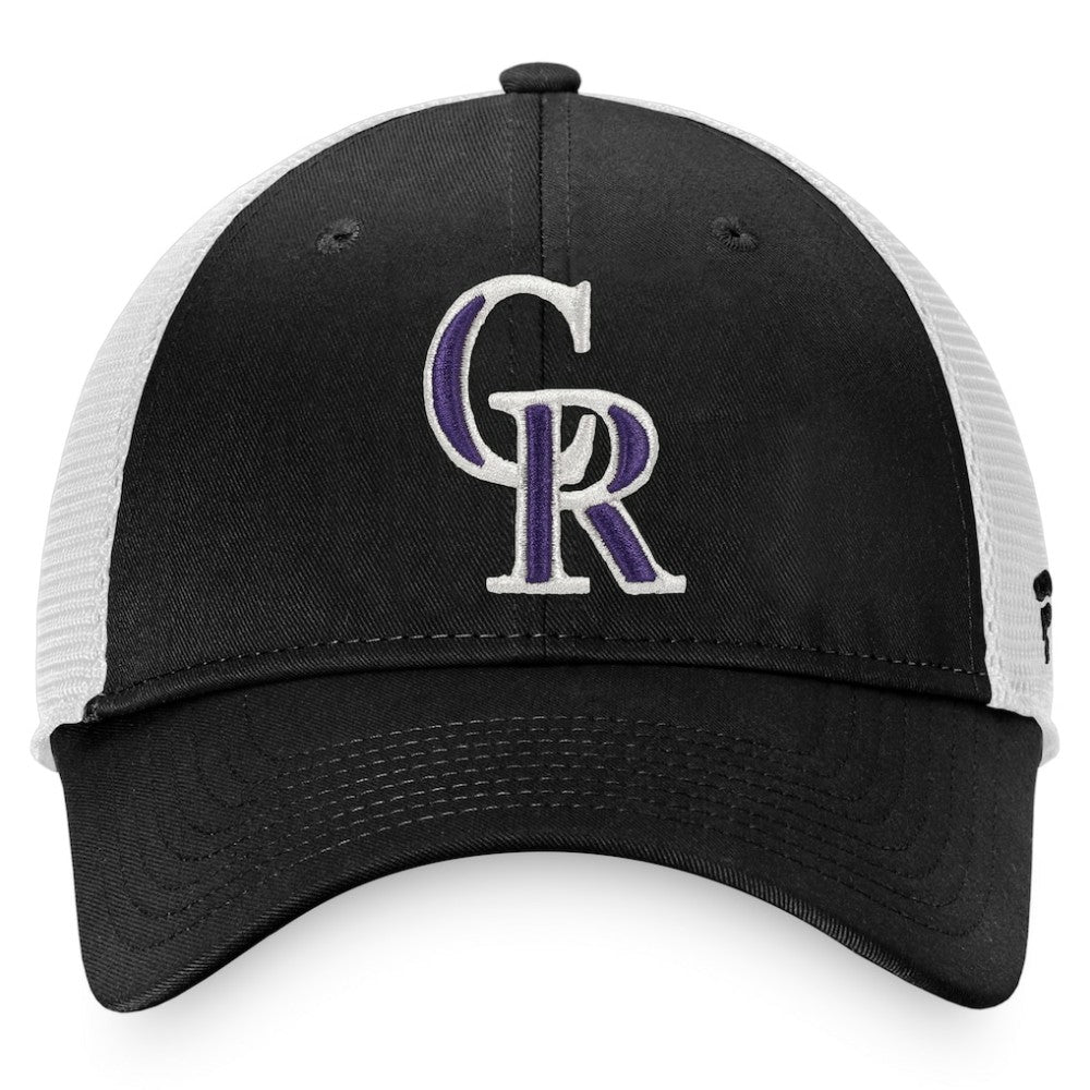 Colorado Rockies Fanatics Cooperstown Collection Core Trucker Snapback Hat | MLB Near me