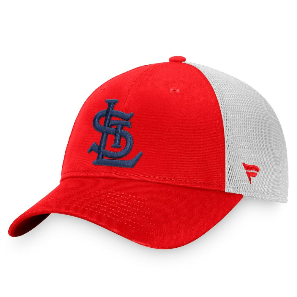 St. Louis Cardinals Fanatics Cooperstown Collection Core Trucker Snapback Hat | MLB Online