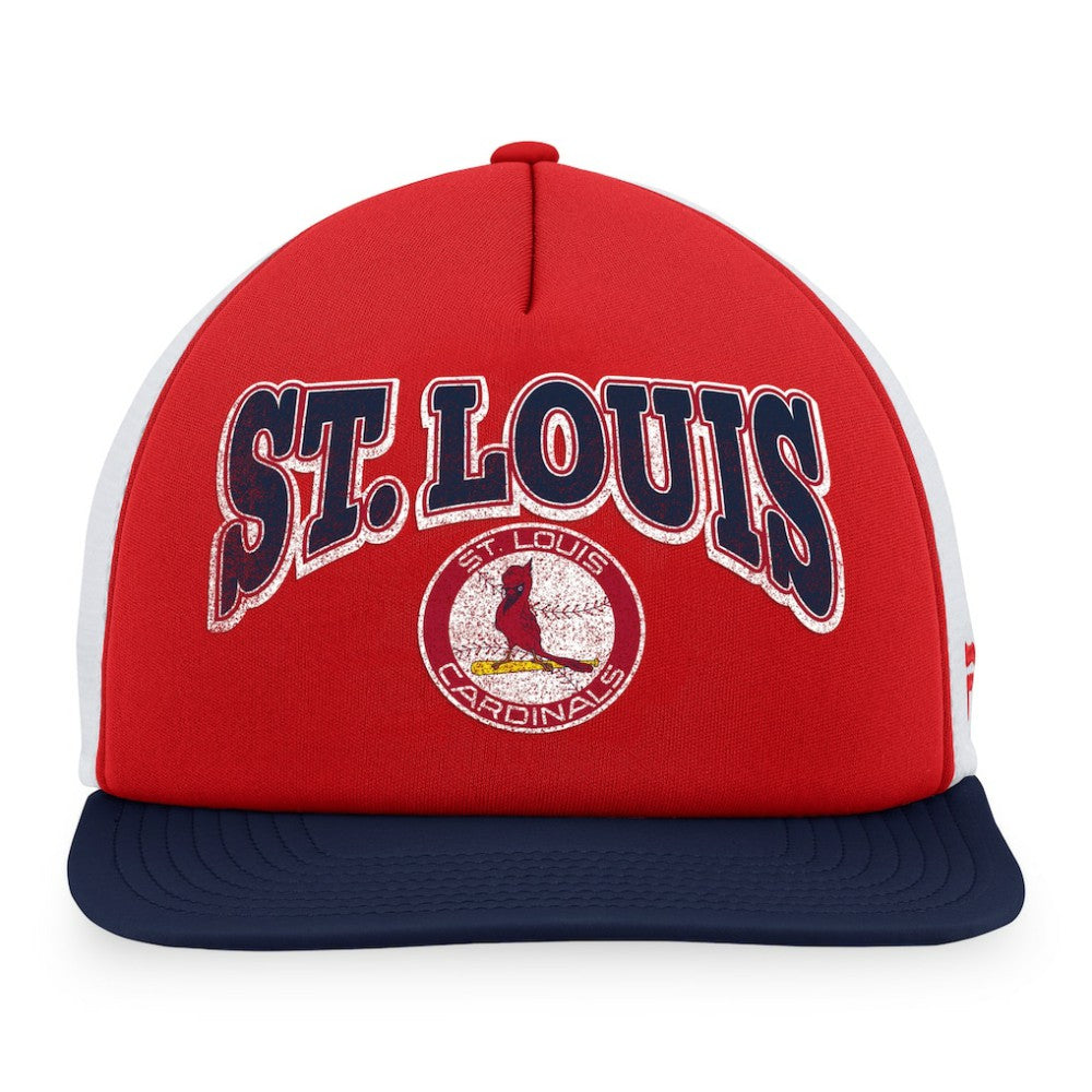 St. Louis Cardinals Fanatics Heritage Foam Front Trucker Snapback Hat | MLB Sale