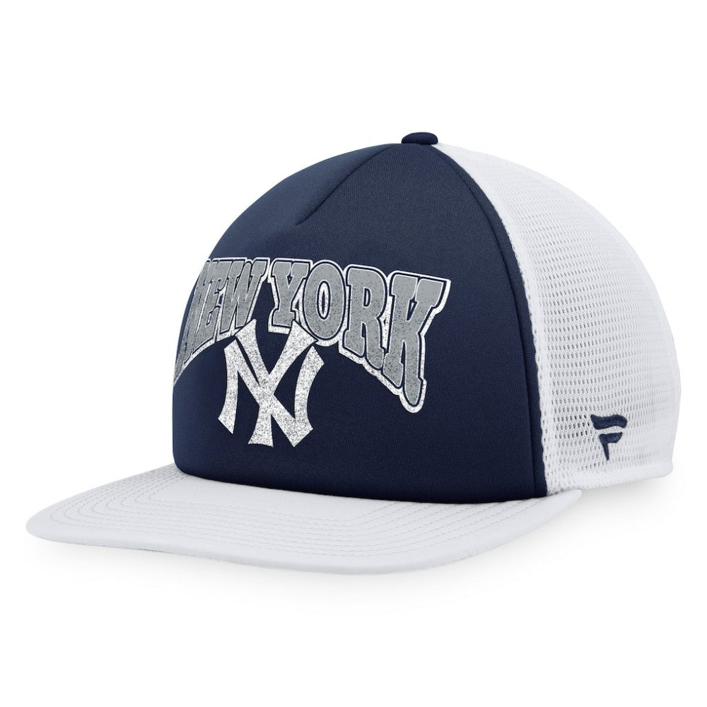 New York Yankees Fanatics Heritage Foam Front Trucker Snapback Hat | MLB For sale