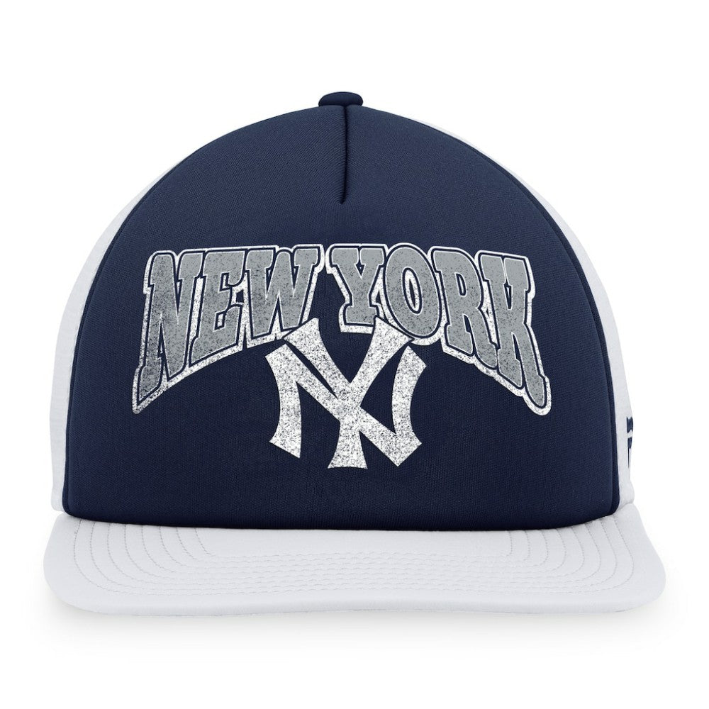 New York Yankees Fanatics Heritage Foam Front Trucker Snapback Hat | MLB For sale