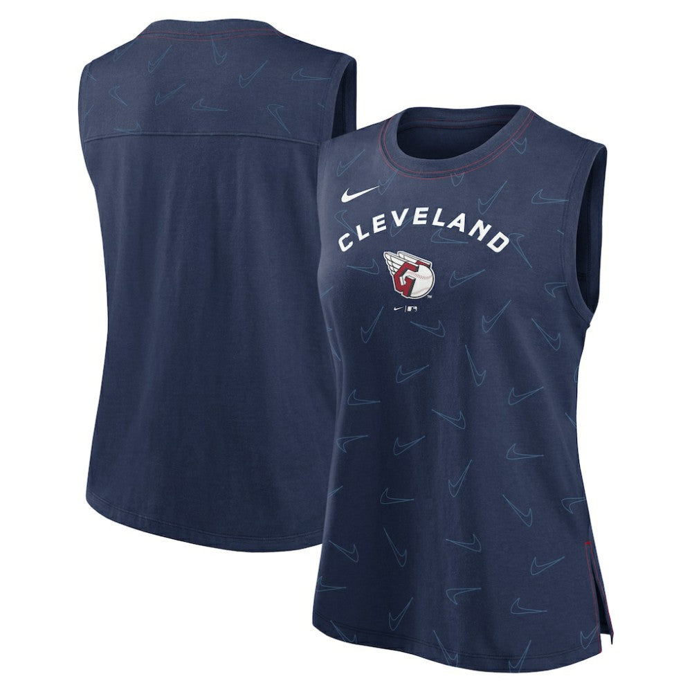 Cleveland Guardians Nike Women's Muscle Play Tank Top | MLB New