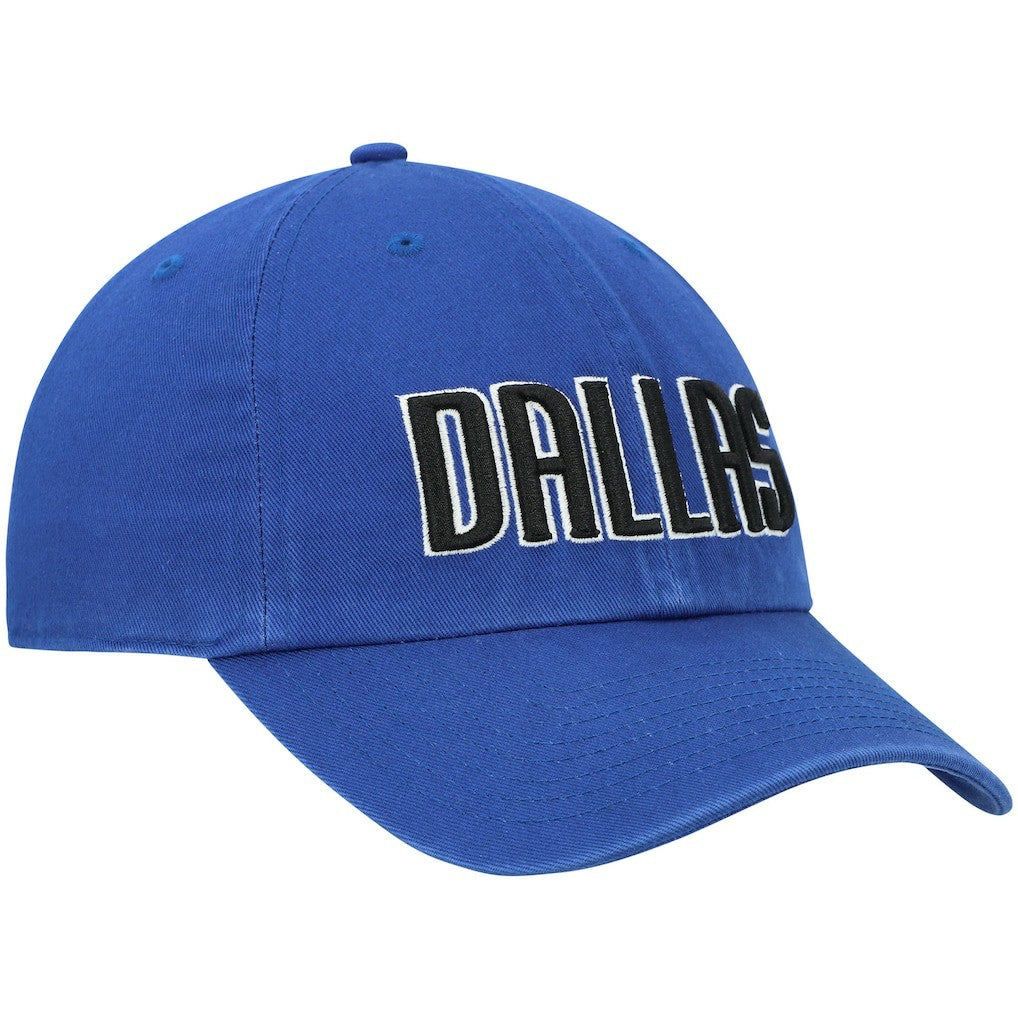 Dallas Mavericks '47 Clean Up Wordmark Adjustable Hat sale Online