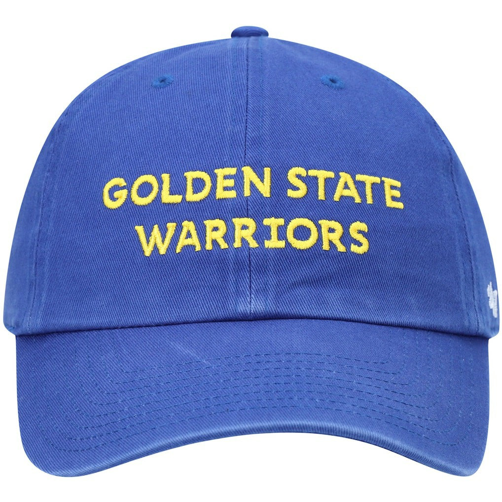 Golden State Warriors '47 Clean Up Wordmark Adjustable Hat sale For Sale
