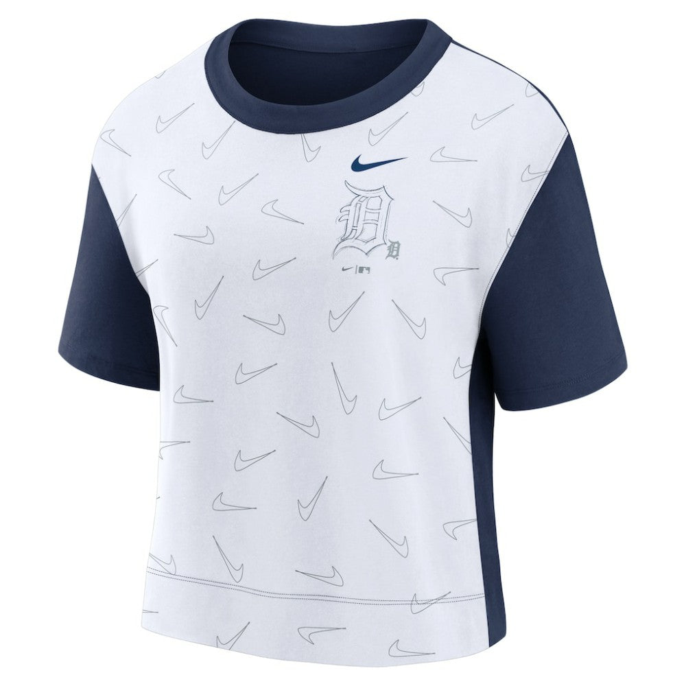 Detroit Tigers Nike Women's Line Up High Hip Fashion T-Shirt | MLB Shop