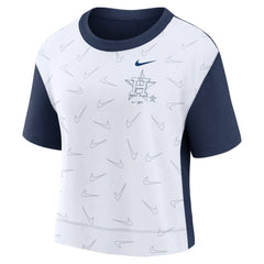 Houston Astros Nike Women's Line Up High Hip Fashion T-Shirt | MLB Discount