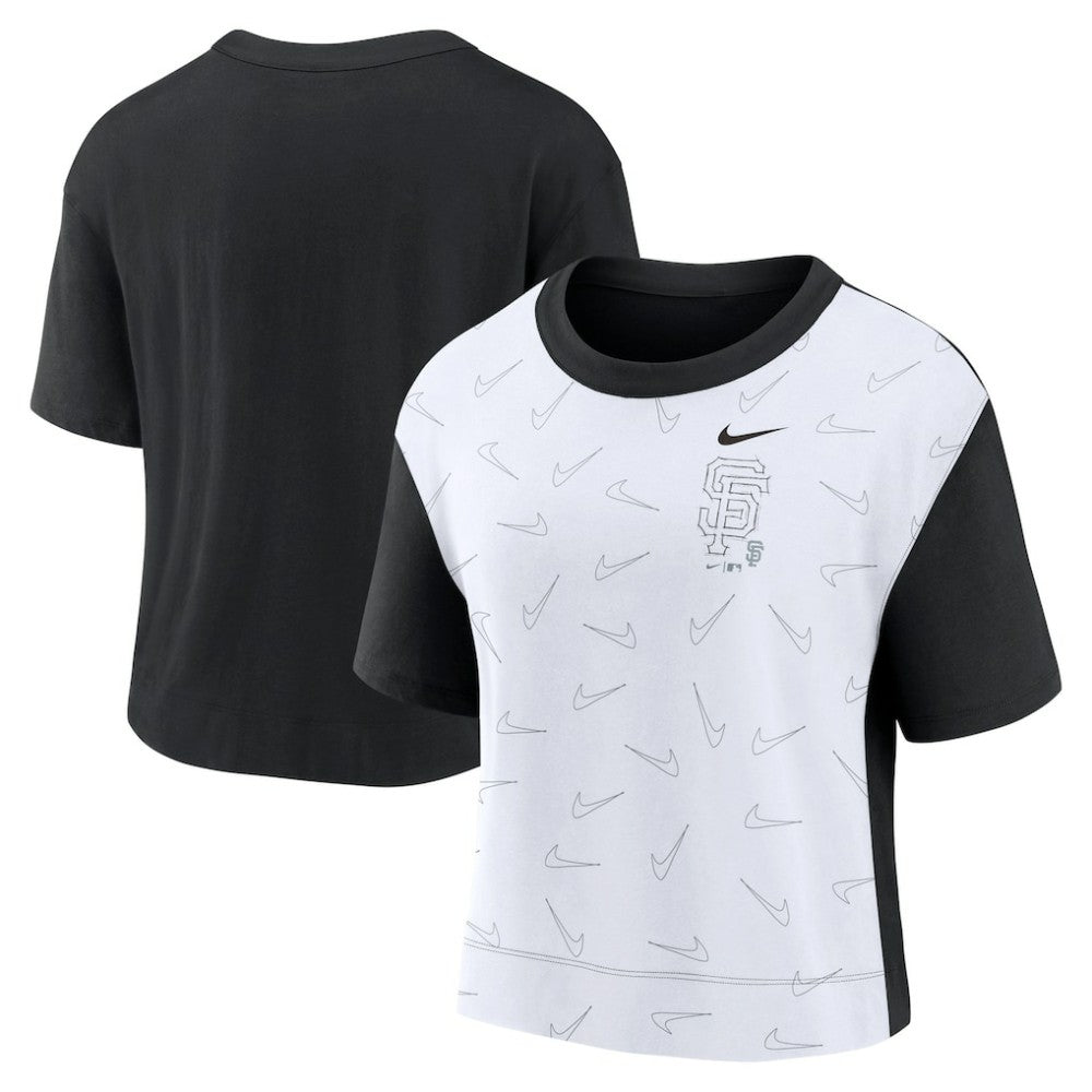 San Francisco Giants Nike Women's Line Up High Hip Fashion T-Shirt | MLB Discount