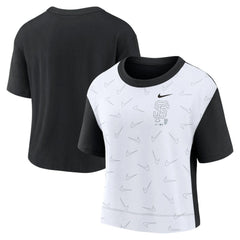 San Francisco Giants Nike Women's Line Up High Hip Fashion T-Shirt | MLB Discount