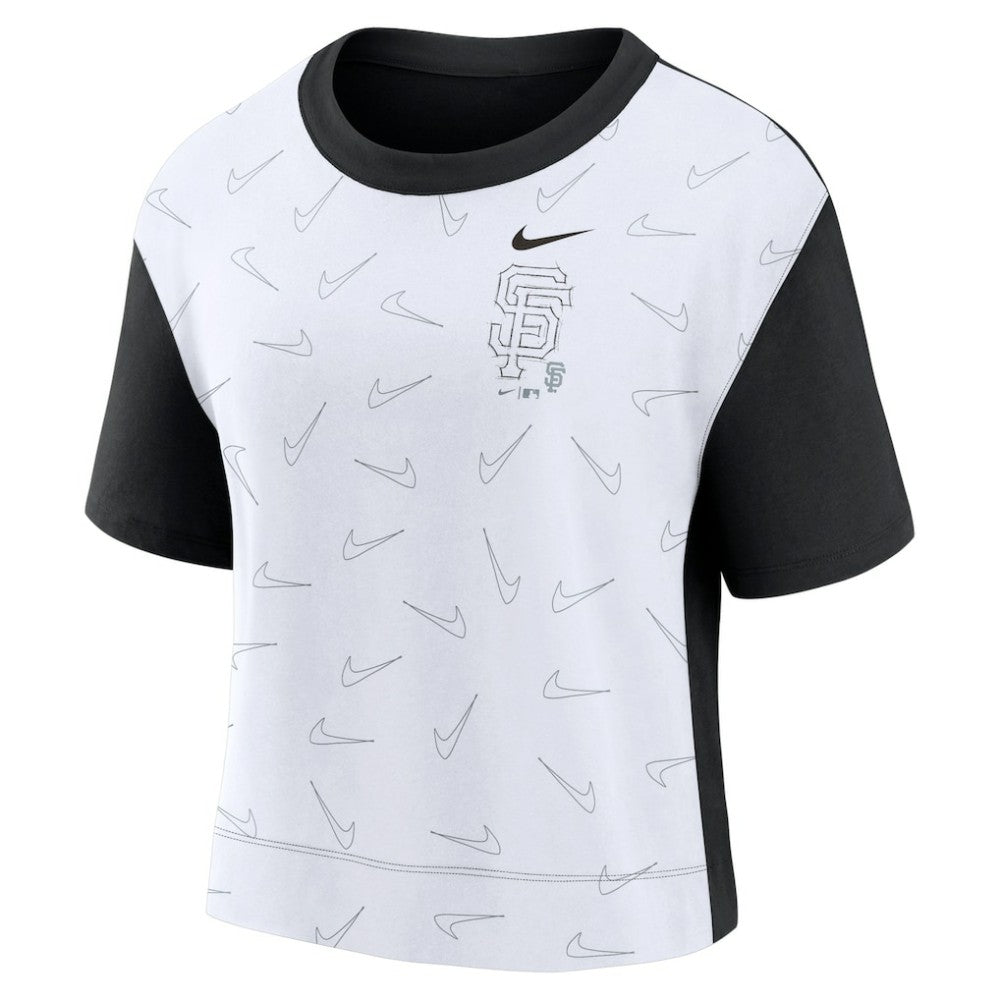 San Francisco Giants Nike Women's Line Up High Hip Fashion T-Shirt | MLB Discount
