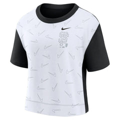San Francisco Giants Nike Women's Line Up High Hip Fashion T-Shirt | MLB Discount