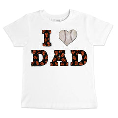 San Francisco Giants Tiny Turnip Youth I Love Dad T-Shirt | MLB Sale