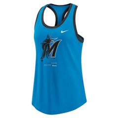Miami Marlins Nike Women's Tech Tri-Blend Tank Top | MLB On Sale