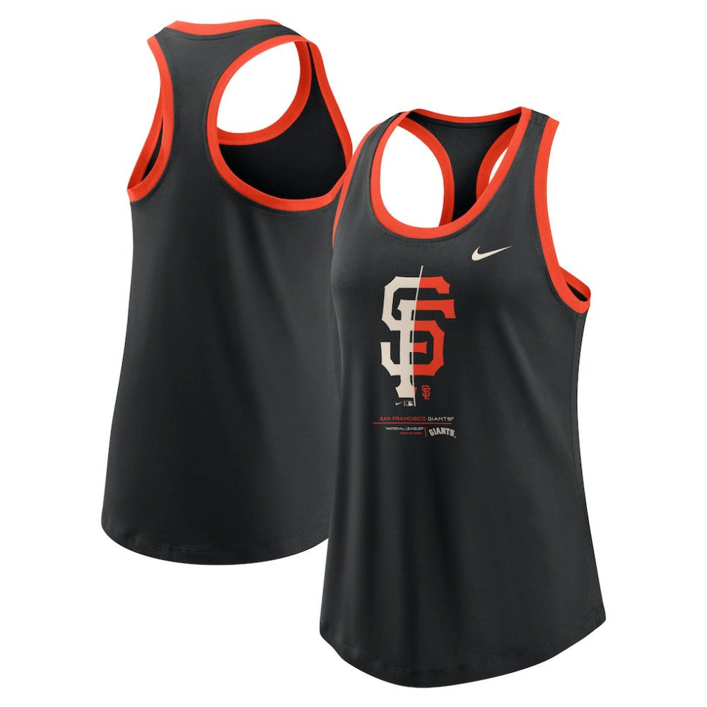 San Francisco Giants Nike Women's Tech Tri-Blend Tank Top | MLB Near me