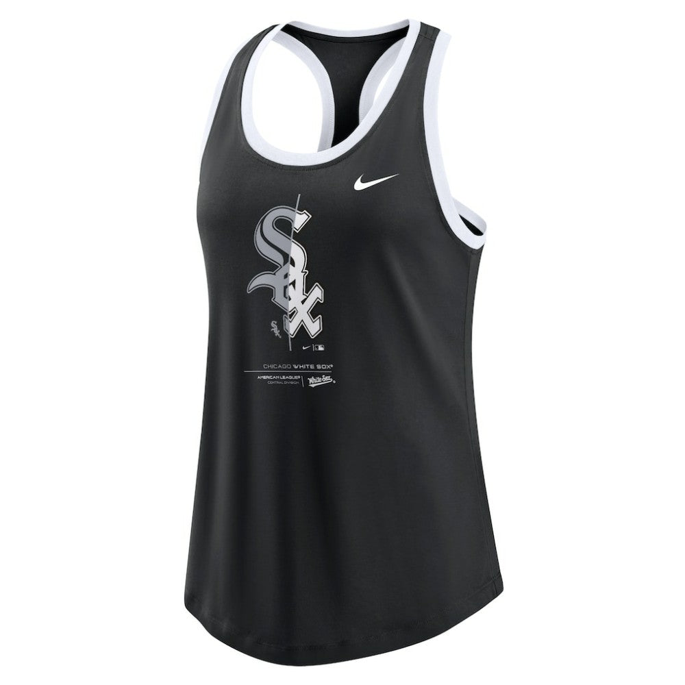 Chicago White Sox Nike Women's Tech Tri-Blend Tank Top | MLB US