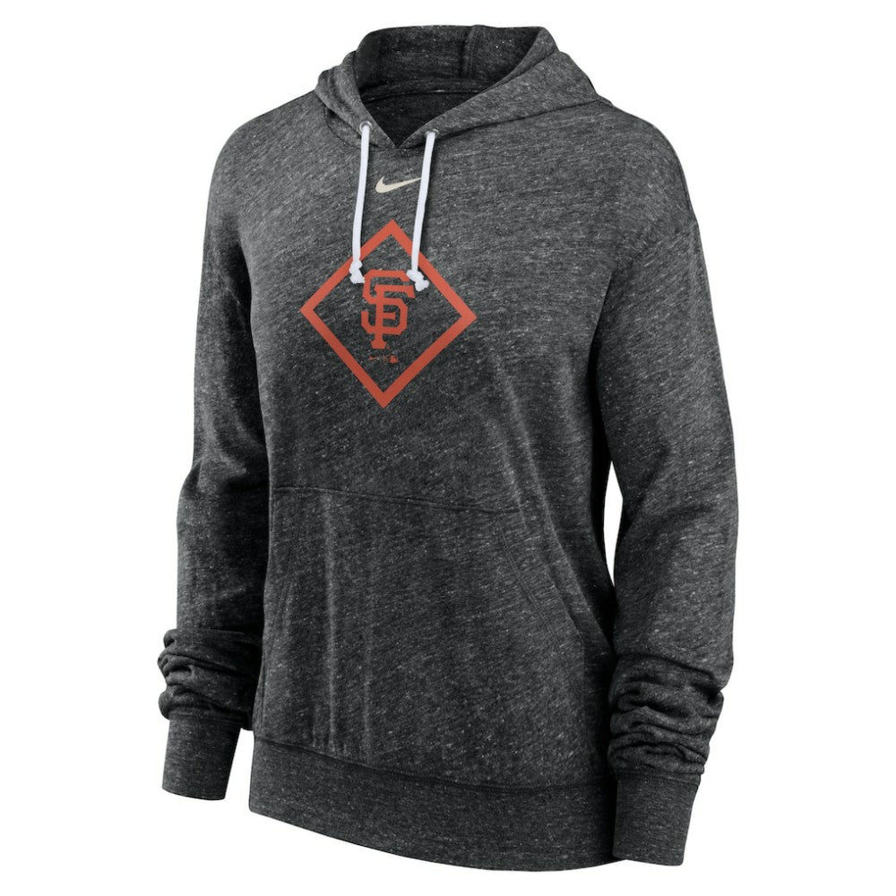 San Francisco Giants Nike Women's Diamond Icon Gym Vintage Lightweight Hooded Top | MLB US