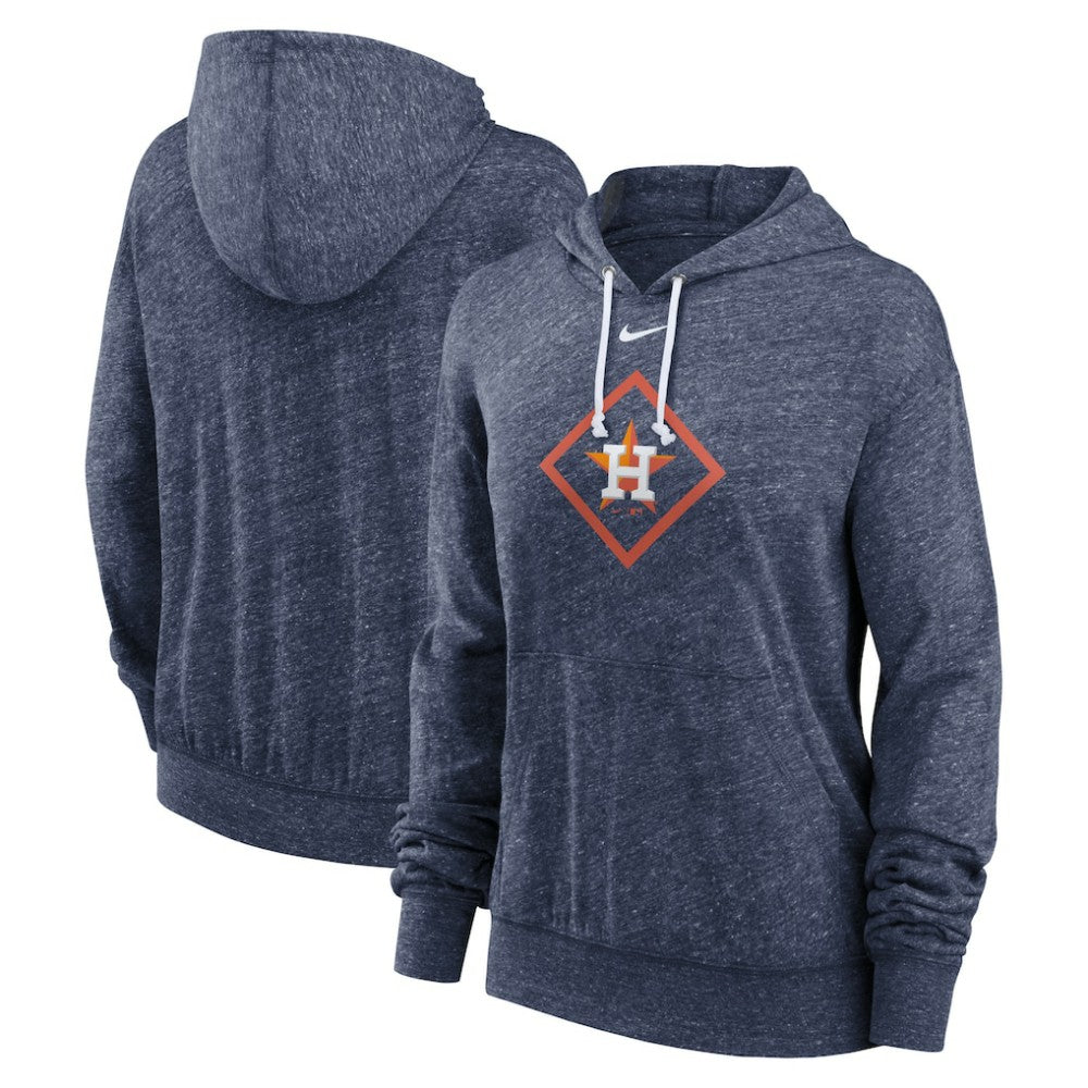 Houston Astros Nike Women's Diamond Icon Gym Vintage Lightweight Hooded Top | MLB On Sale