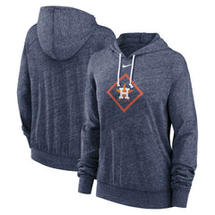 Houston Astros Nike Women's Diamond Icon Gym Vintage Lightweight Hooded Top | MLB On Sale