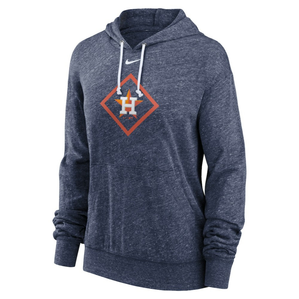 Houston Astros Nike Women's Diamond Icon Gym Vintage Lightweight Hooded Top | MLB On Sale