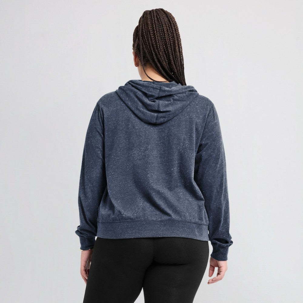Milwaukee Brewers Nike Women's Diamond Icon Gym Vintage Lightweight Hooded Top | MLB Shop
