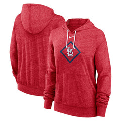 St. Louis Cardinals Nike Women's Diamond Icon Gym Vintage Lightweight Hooded Top | MLB US