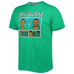 Philadelphia Eagles  Randall Cunningham & Reggie White  Homage Unisex NFL Jam Retired Tri-Blend T-Shirt