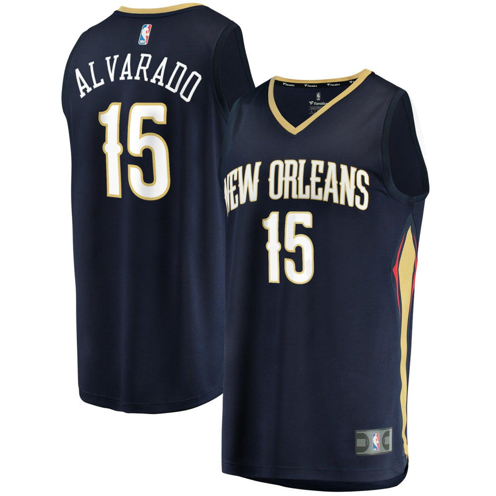 Jose Alvarado New Orleans Pelicans Fast Break Replica Jersey On Sale