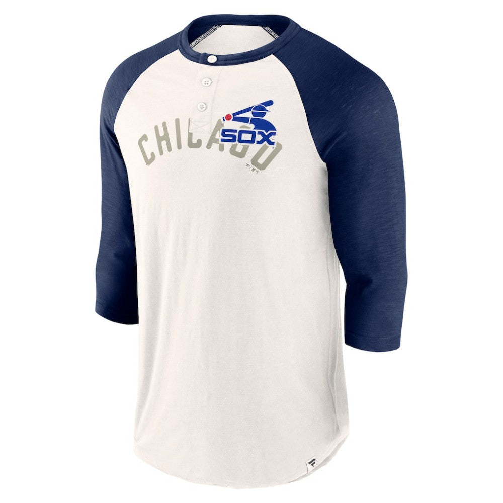 Chicago White Sox Fanatics Backdoor Slider Raglan 3/4-Sleeve T-Shirt | MLB For sale
